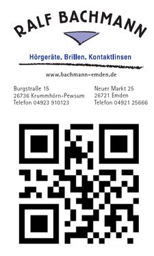 QR Code + Bachmann Pewsum Emden 03.12_klein